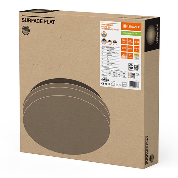 Osram LED Plafondlamp | Ø 33 cm | Rond | 3000-4000K | IP54 | Wit | 19W LOS02247 - 2