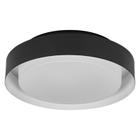 Osram LED Plafondlamp E27 | Orbis Madrid | Ø 29 cm | IP20 | Zwart LOS01963