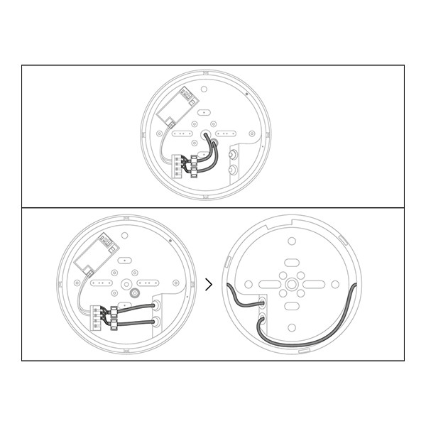Osram LED Plafondlamp met sensor | Ø 50 cm | Rond | Beweging & schemer | 3000-4000K | IP54 | Wit | 27W LOS02250 - 6