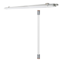 Osram LED TL armatuur 124.5 cm | incl. TL buis | 4000K | 1600 lumen | IP65 | 18W LOS02033
