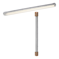 Osram LED TL armatuur 126 cm | incl. TL buis | 4000K | 1300 lumen | IP65 | 15W LOS02053