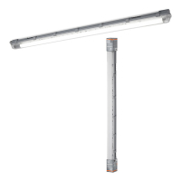 Osram LED TL armatuur 126 cm | incl. TL buis | 4000K | 1600 lumen | IP65 | 15W LOS02021