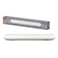 Osram LED TL armatuur 59 cm | incl. TL buis | 4000K | 1500 lumen | IP65 | 18W LOS02025