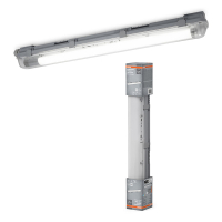 Osram LED TL armatuur met sensor 60 cm | incl. TL buis | 4000K | 650 lumen | IP65 | 8W LOS02015
