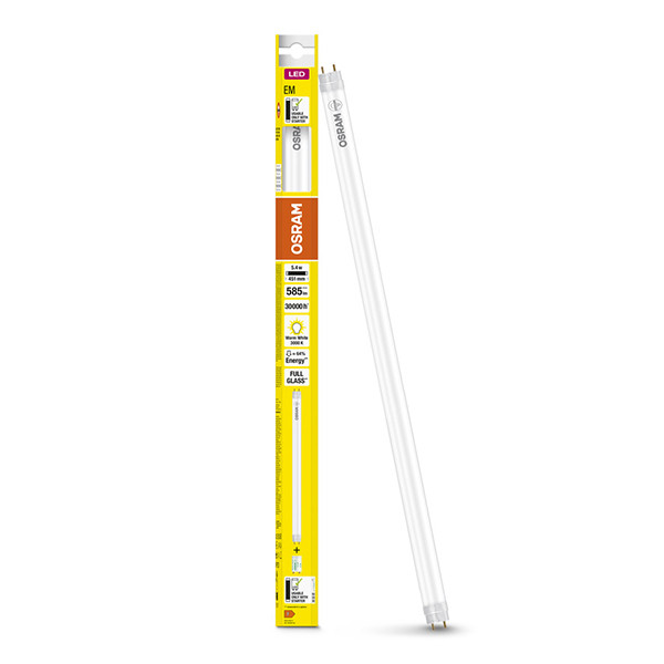 Osram LED TL buis | 45 cm | G13 | Mat | 3000K | 585 lumen | 5.4W (15W)  LOS01531 - 1