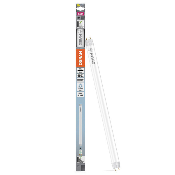 Osram LED TL buis 45 cm | 4000K (840) | 650 lumen | T8 (G13) | 4.8W (15W) LOS02682 - 1