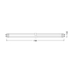 Osram LED TL buis 72 cm | 3000K (830) | 765 lumen | T8 (G13) | 6.3W (16W) LOS02692 - 2
