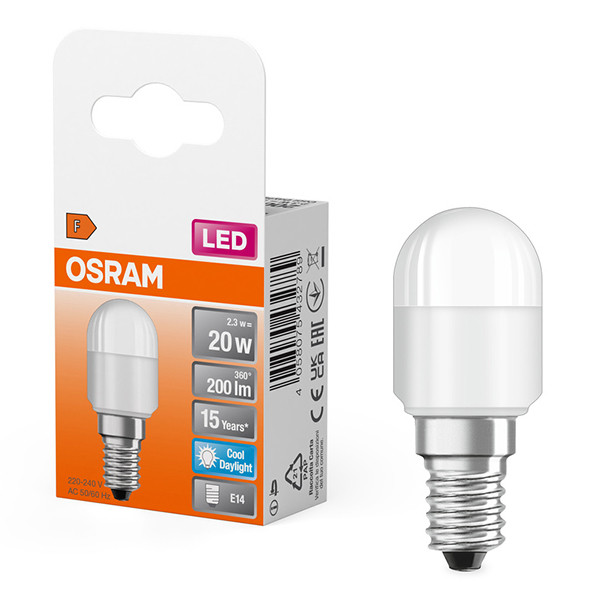 Osram LED lamp E14 | Buis T25 | Mat | 6500K | 2.3W (20W)  LOS01415 - 1
