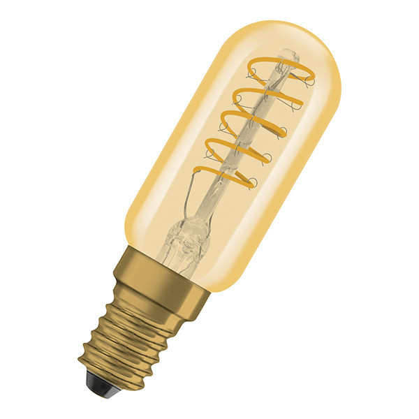 Osram LED lamp E14 | Buis T26 | Vintage 1906 | Filament | Goud | 2200K | Dimbaar | 2.8W (25W) LOS02563 - 2