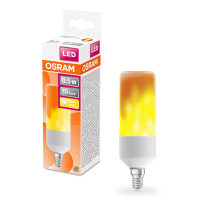Osram LED lamp E14 | Buislamp T45 | Vlameffect | Mat | 1500K | 0.5W  LOS01329
