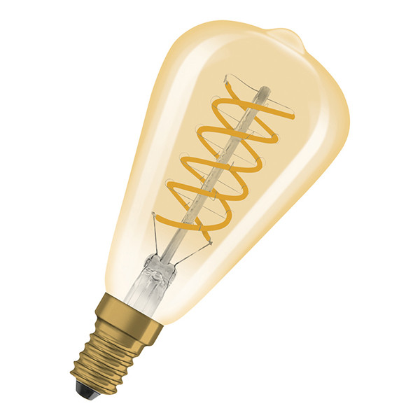 Osram LED lamp E14 | Edison ST48 | Vintage 1906 | Filament | Goud | 2200K | Dimbaar | 4.8W (32W) LOS02549 - 2