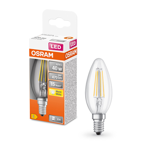 Osram LED lamp E14 | Kaars B35 | Filament | 2700K | 4W (40W) LOS00146 - 1