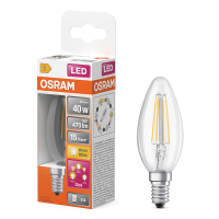 Osram LED lamp E14 | Kaars B35 | Filament | Helder | 2700K | | 3-staps dimbaar | 4W (40W)  LOS01649