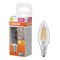 Osram LED lamp E14 | Kaars B35 | Filament | Helder | 2700K | 3.4W (40W) LOS02140