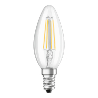 Osram LED lamp E14 | Kaars B35 | Filament | Helder | 4000K | Dimbaar | 4.8W (40W)  LOS01167