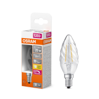 Osram LED lamp E14 | Kaars B35 | Helder | Filament | 2700K | Dimbaar | 2.8W (25W)  LOS01026