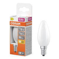 Osram LED lamp E14 | Kaars B35 | Mat | 2700K | 1W (15W) LOS01861