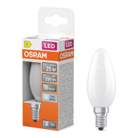 Osram LED lamp E14 | Kaars B35 | Mat | 4000K | 1.8W (25W) LOS02148