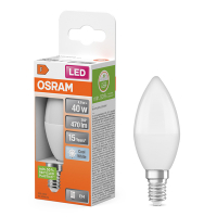 Osram LED lamp E14 | Kaars B37 | Mat | 4000K | 4.9W (40W)  LOS01209