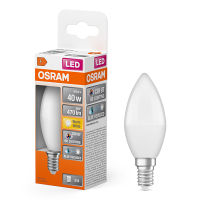 Osram LED lamp E14 | Kaars B40 | Mat | 2700K | CRI 97 | 4.9W (40W) LOS02379