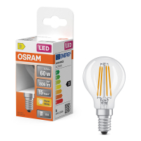 Osram LED lamp E14 | Kogel P45 | Filament | 2700K | 5.5W (60W) LOS01243