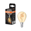 Osram LED lamp E14 | Kogel P45 | Filament | Goud | 2200K | 4.9W (40W) LOS00860 - 1