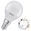Osram LED lamp E14 | Kogel P45 | Mat | 2700-4000K | 4.9W (40W)