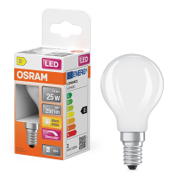 Osram LED lamp E14 | Kogel P45 | Mat | 2700K | Dimbaar | 1.8W (25W) LOS01877