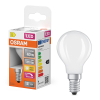 Osram LED lamp E14 | Kogel P45 | Mat | 2700K | Dimbaar | 3.4W (40W) LOS01881