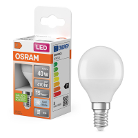 Osram LED lamp E14 | Kogel P45 | Mat | 4000K | 4.9W (40W)  LOS01263