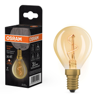 Osram LED lamp E14 | Kogel P45 | Vintage 1906 | Filament | Goud | 2200K | 1.8W (0W) LOS02573