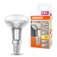 Osram LED lamp E14 | Reflector R50 | 2700K | 1.5W (25W)  LOS01359