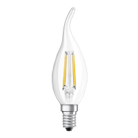 Osram LED lamp E14 | Sierkaars BA35 | Filament | Helder | 2700K | 4W (40W)  LOS01181
