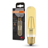 Osram LED lamp E27 | Buislamp T32 | Vintage 1906 | Filament | Goud | 2000K | 2.5W (20W)  LOS01515