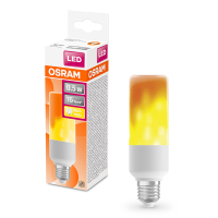 Osram LED lamp E27 | Buislamp T45 | Vlameffect | Mat | 1500K | 0.5W  LOS01331