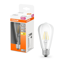 Osram LED lamp E27 | Edison ST64 | Filament | 2700K | 4W (40W) LOS00210