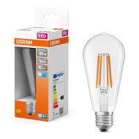 Osram LED lamp E27 | Edison ST64 | Filament | Helder | 4000K | 6.5W (60W)  LOS01709