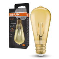 Osram LED lamp E27 | Edison ST64 | Filament | Vintage 1906 | Goud | 2400K | 2.5W (22W)  LOS01487