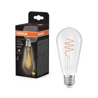 Osram LED lamp E27 | Edison ST64 | Helder | Filament | 2700K | 3.4W (40W)  LOS00858