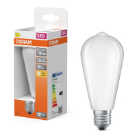 Osram LED lamp E27 | Edison ST64 | Mat | 2700K | 3.4W (40W) LOS01913