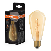 Osram LED lamp E27 | Edison ST64 | Vintage 1906 | Filament | Goud | 2200K | 1.8W (0W) LOS02577