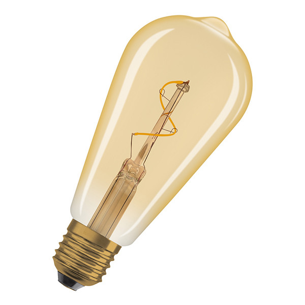 Osram LED lamp E27 | Edison ST64 | Vintage 1906 | Filament | Goud | 2200K | 1.8W (0W) LOS02577 - 2