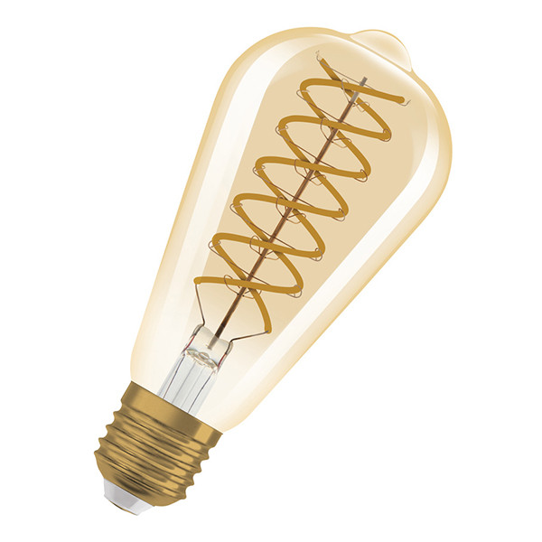 Osram LED lamp E27 | Edison ST64 | Vintage 1906 | Filament | Goud | 2400K | Dimbaar | 8.8W (60W) LOS02545 - 2