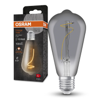 Osram LED lamp E27 | Edison ST64 | Vintage 1906 | Filament | Smoke | 1800K | 3.4W (10W)  LOS01459