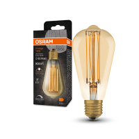 Osram LED lamp E27 | Edison ST64 | Vintage 1906 | Goud | 2200K | Dimbaar | 8.8W (60W)  LOS00509