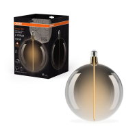 Osram LED lamp E27 | Globe 200 | Vintage 1906 Magnetic | Smoke | 1800K | Dimbaar | 4.8W (10W)  LOS00817