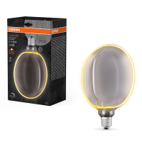 Osram LED lamp E27 | Globe G180 | Vintage 1906 | Filament | Smoke | 1800K | Dimbaar | 4W (12W)  LOS01763