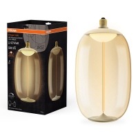 Osram LED lamp E27 | Globe G200 | Vintage 1906 | Filament | Amber | 1800K | Dimbaar | 12W (42W)  LOS01743