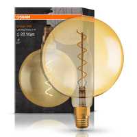 Osram LED lamp E27 | Globe G200 | Vintage 1906 | Filament | Goud | 2000K | 4W (28W)  LOS01509