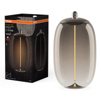 Osram LED lamp E27 | Globe G200 | Vintage 1906 | Filament | Smoke | 1800K | 4W (12W)  LOS01529